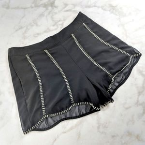 Moa Moa Black High waisted Shorts